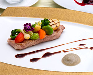 旬の食材に拘った季節の料理