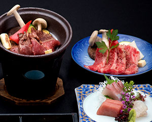 旬の食材に拘った季節の料理